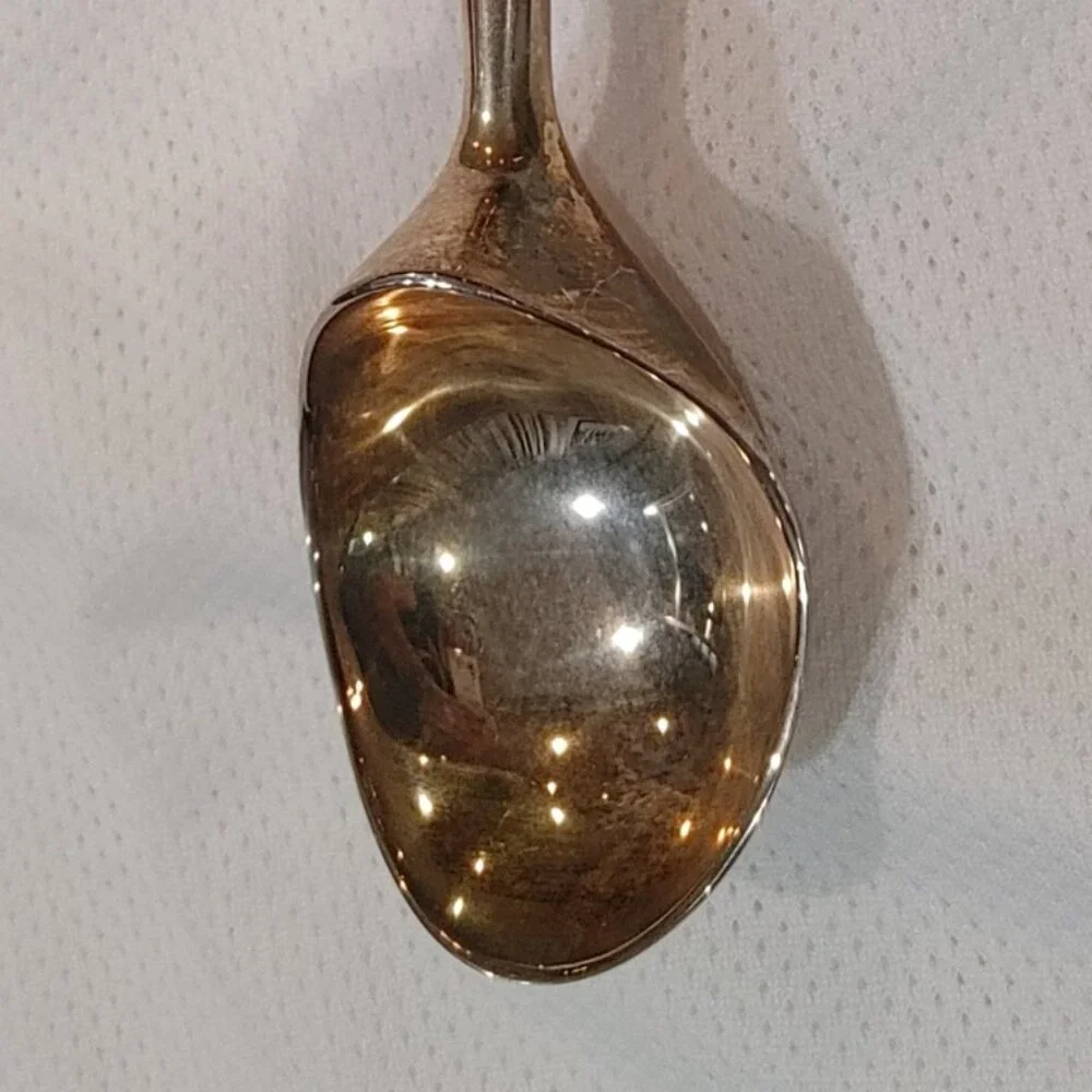 Vintage Silver-Plated Ice Cream & Sorbet Scoop – Mid-Century Modern (MCM)